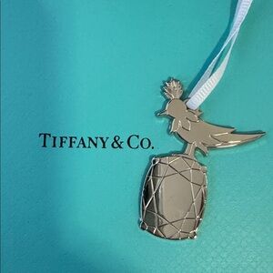 Tiffany & Co. Bird Ornament with Blue Box